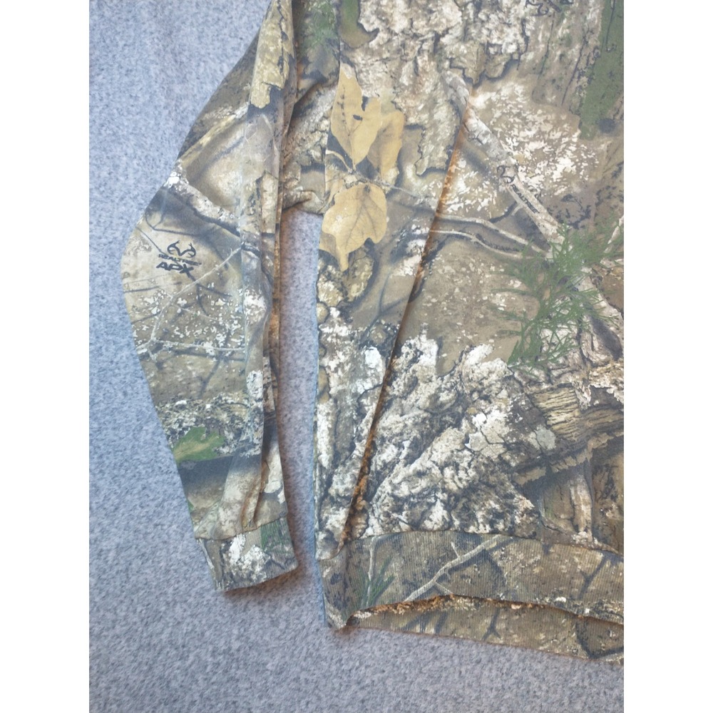 Realtree APX Camo Sweatshirt Mens 3XL Camouflage Fleece Pullover RT1M-13622